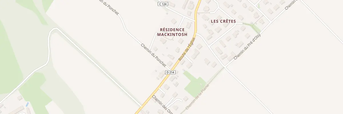 Plan du 15 Rte de l’Église à Baron-sur-Odon