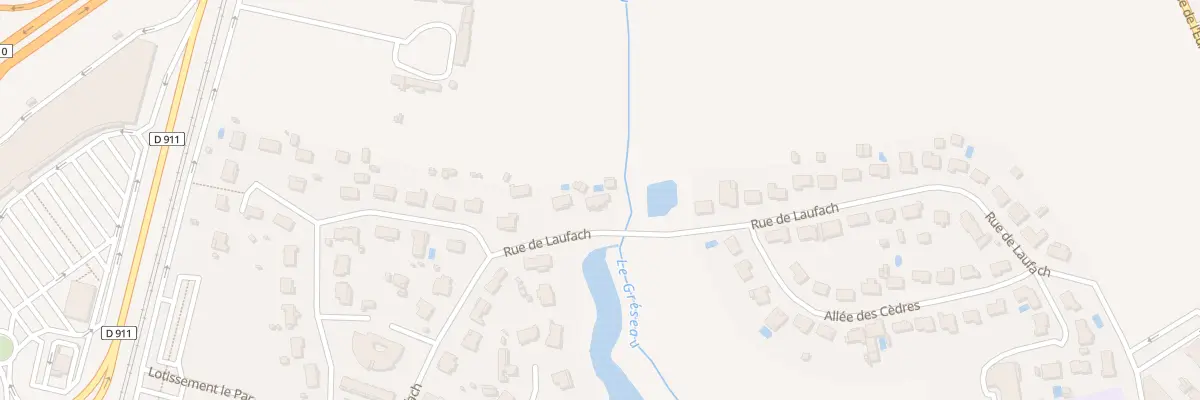 Plan du 44 Rue de Laufach à Sainte-Eulalie