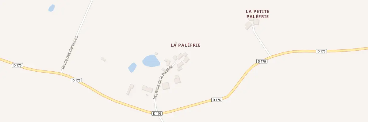 Plan du 5027 La Palefrie à Trayes