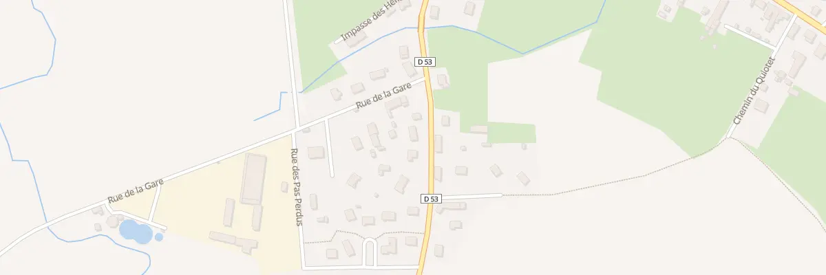 Plan du 62 Rte de Geneslay Chap Andaine à Rives d’Andaine