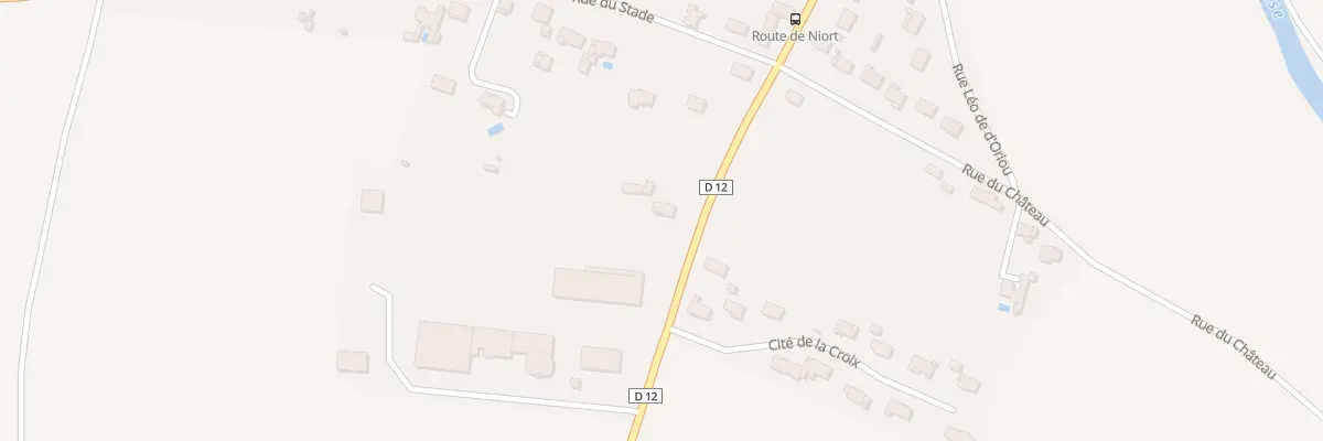 Plan du 46 Rue de Niort à Niort