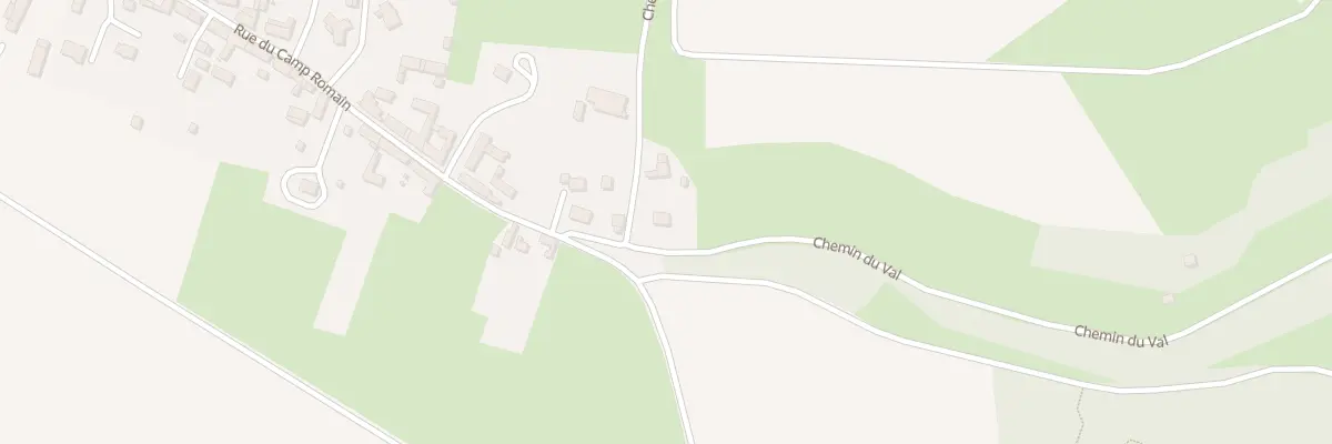 Plan du 3 Che du Val à Banville