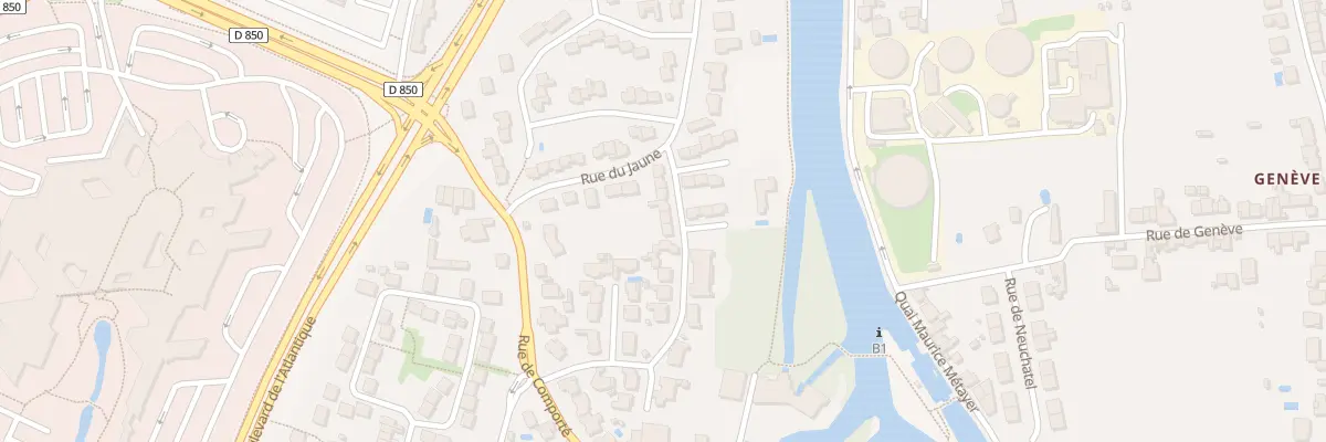 Plan du 10 Sq Montaigne à Niort
