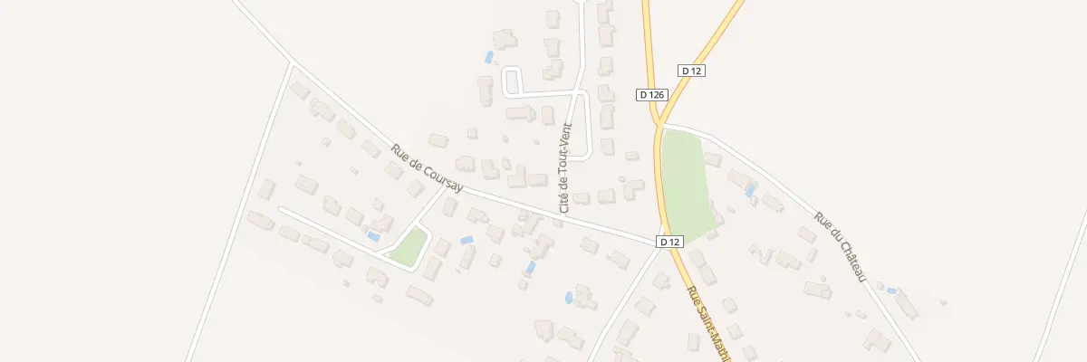 Plan du 8 Rue de Coursay à Saint-Maxire
