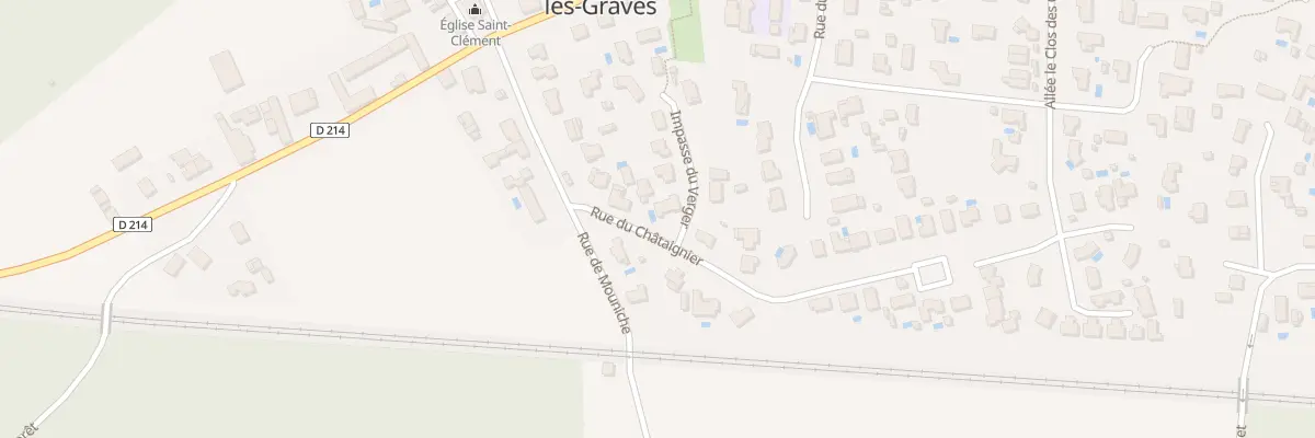 Plan du 3 Rue du Chataignier à Ayguemorte-les-Graves