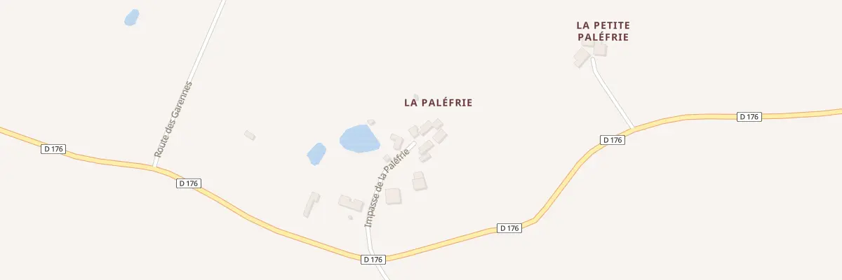 Plan du 5029 La Palefrie à Trayes