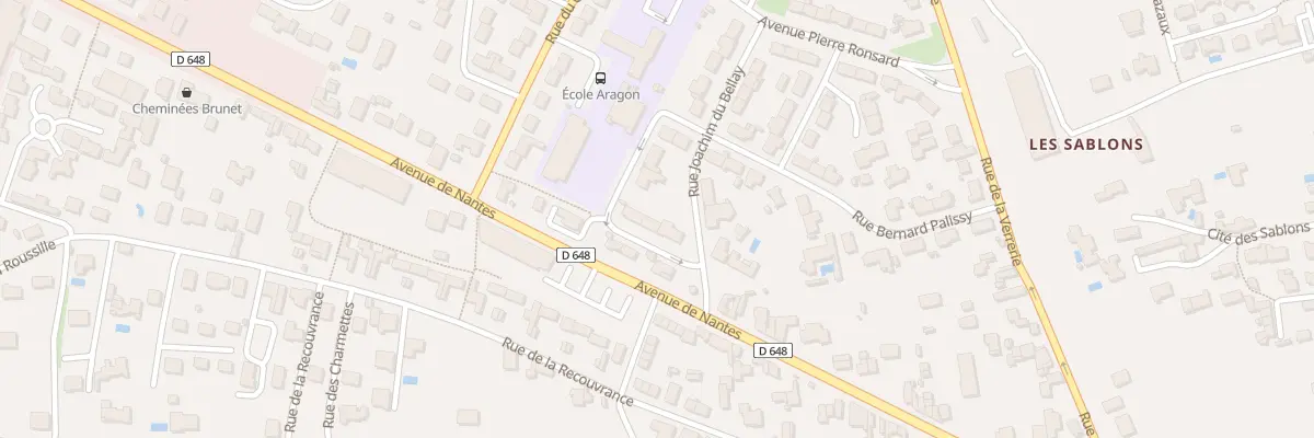 Plan du 4 Rue de l’Avenir à Niort