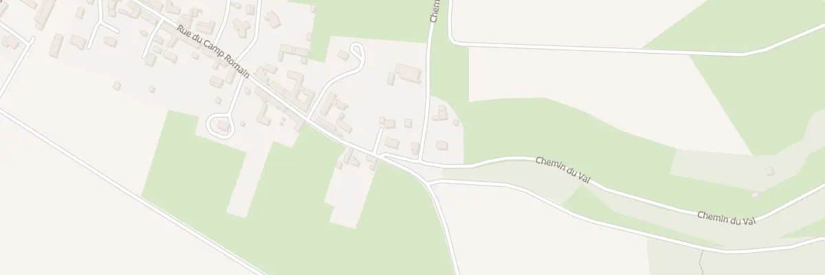Plan du 2 Che des Coteaux à Banville