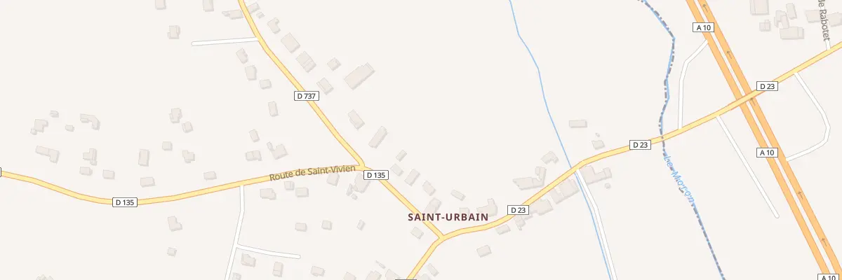 Plan du 90 Rte de Saint Vivien à Pugnac