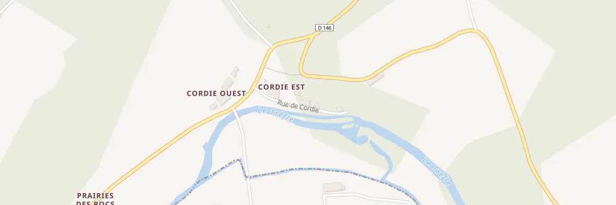 Plan du 5 Rue de Cordie à Marignac