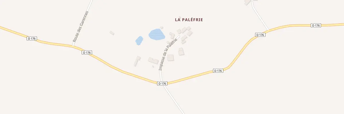 Plan du 5028 La Palefrie à Trayes