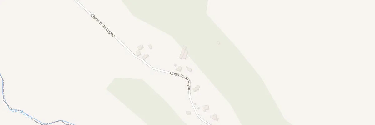 Plan du 1419 Che de Luyoo à Cabidos
