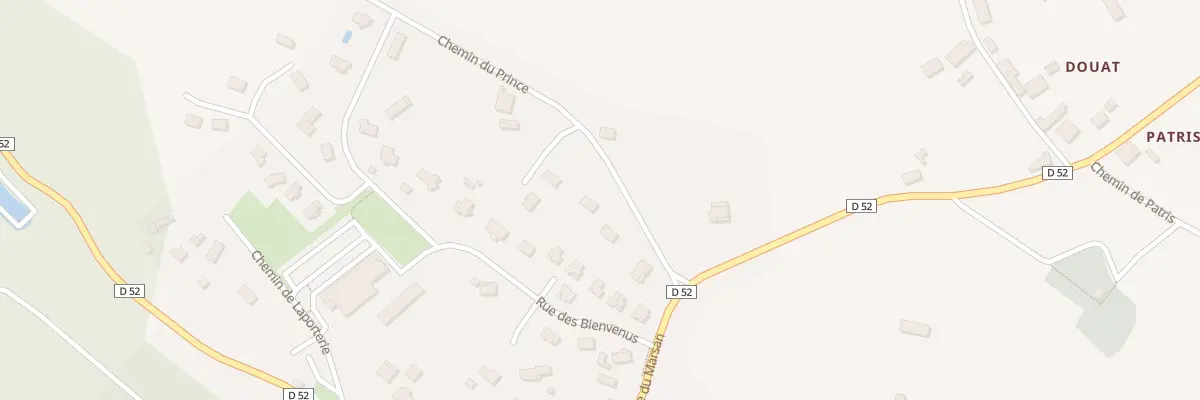 Plan du 75 Che du Prince à Montgaillard