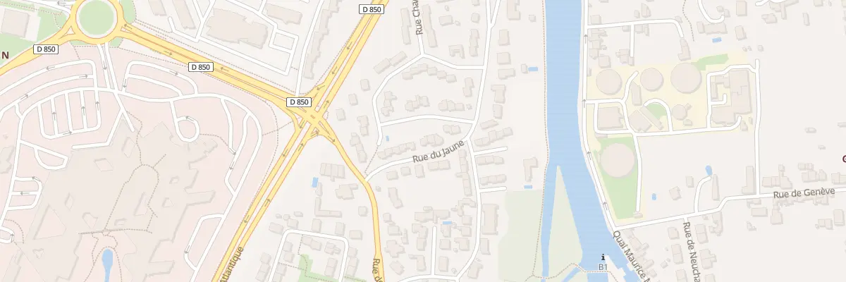 Plan du 11 Rue du Jaune à Niort