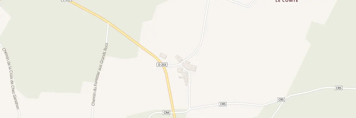 Plan du 5 Che de Mont Garnier à Saint-Hilaire-du-Bois