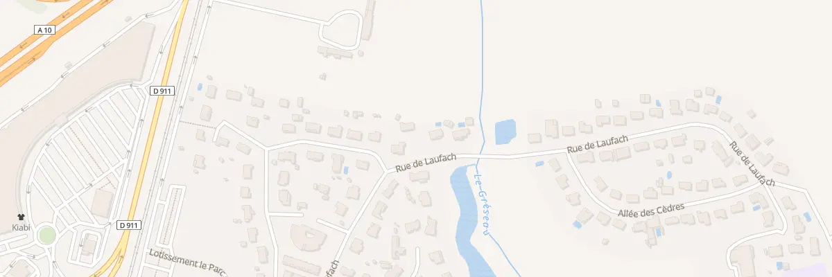 Plan du 48 Rue de Laufach à Sainte-Eulalie
