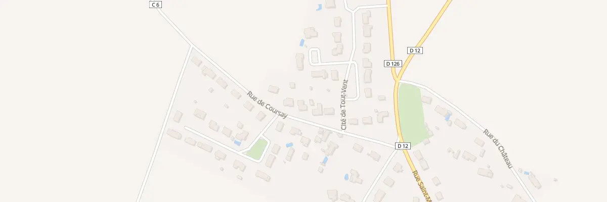 Plan du 12 Rue de Coursay à Saint-Maxire