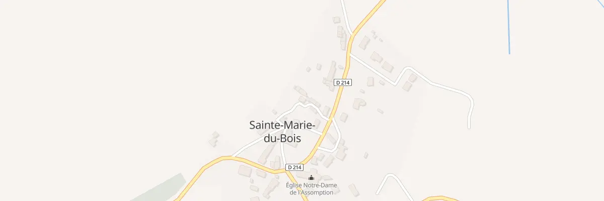 Plan du 21 Che des Pres à Sainte-Marie-du-Bois