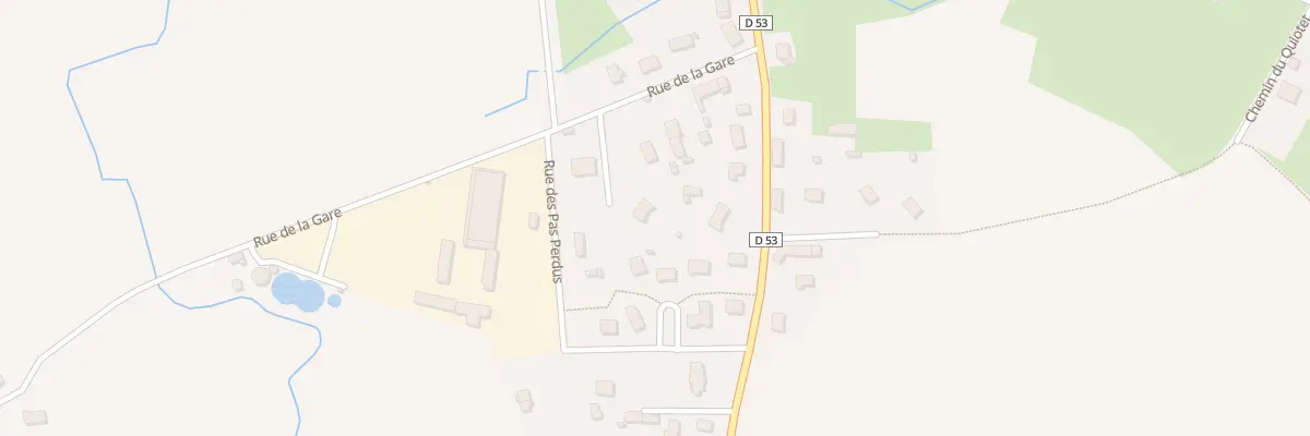 Plan du 46 Rue de la Gare Chap Andaine à Rives d’Andaine