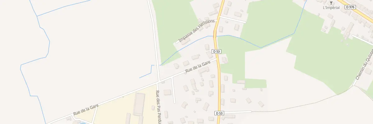 Plan du 408 Rue de la Gare Chap Andaine à Rives d’Andaine
