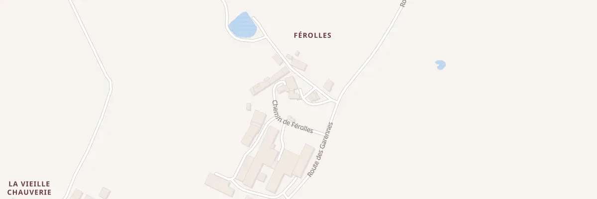 Plan du 5023 Ferolle à Trayes