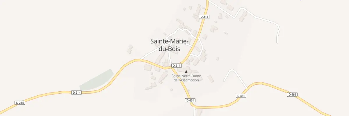 Plan du 6 Rue de la Forge à Sainte-Marie-du-Bois