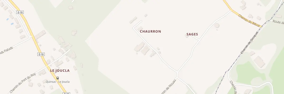 Plan du 173B Chaurron à Quinsac