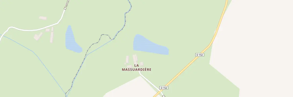 Plan du 125 Che de la Massuardière à Vaiges