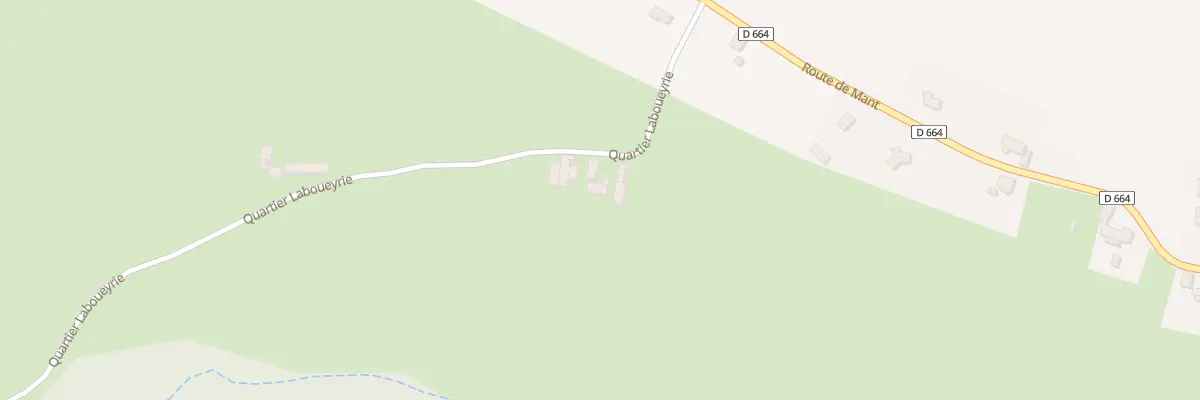 Plan du 157 Qua Laboueyrie à Malaussanne
