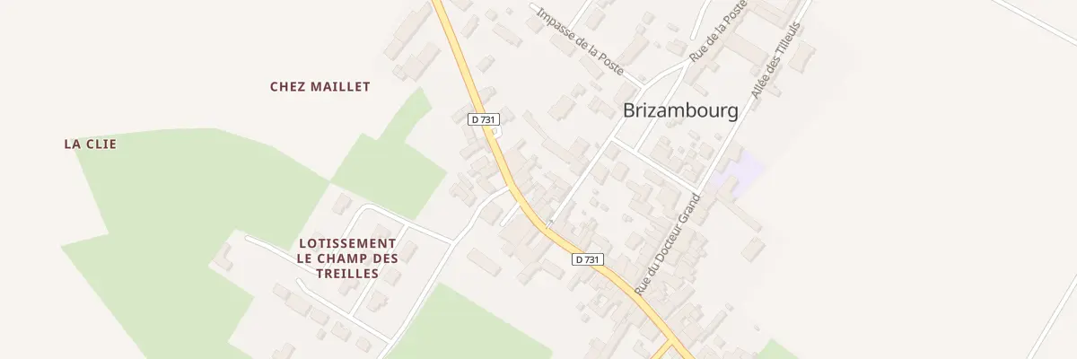 Plan du 41 Av de Cognac à Brizambourg