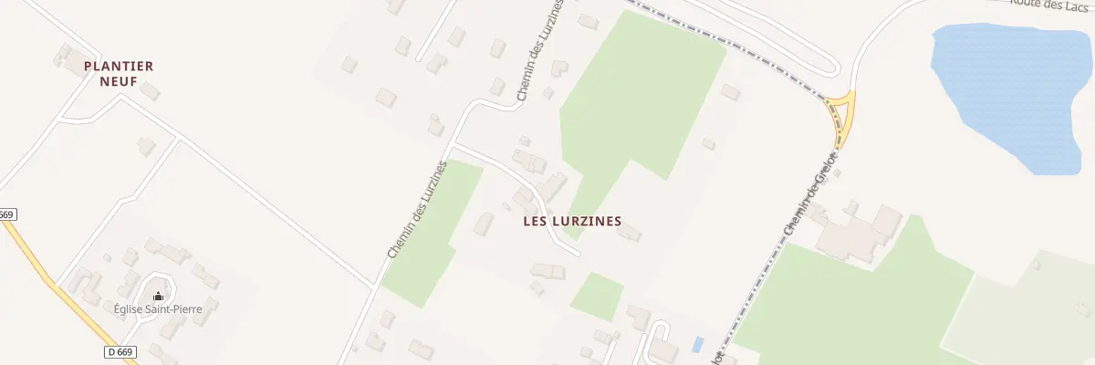 Plan du 403 Les Lurzines à Prignac-et-Marcamps
