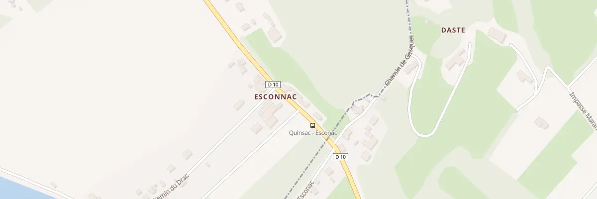 Plan du 405 Esconnac à Quinsac
