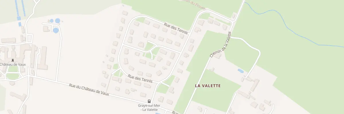 Plan du 7 Rue de la Mer à Graye-sur-Mer