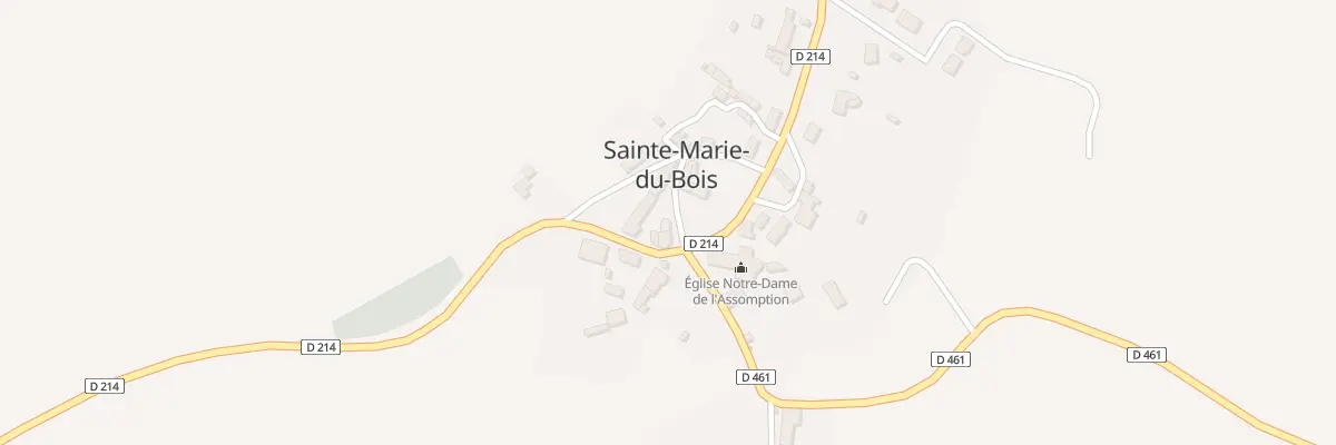 Plan du 3 Rue de la Forge à Sainte-Marie-du-Bois