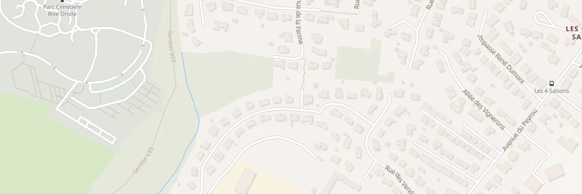 Plan du 38 All des Vendangeurs à Artigues-près-Bordeaux