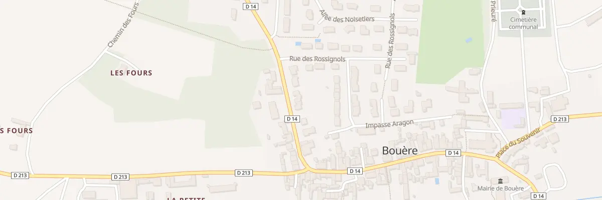 Plan du 10 Rue Georges Brassens à Bouère