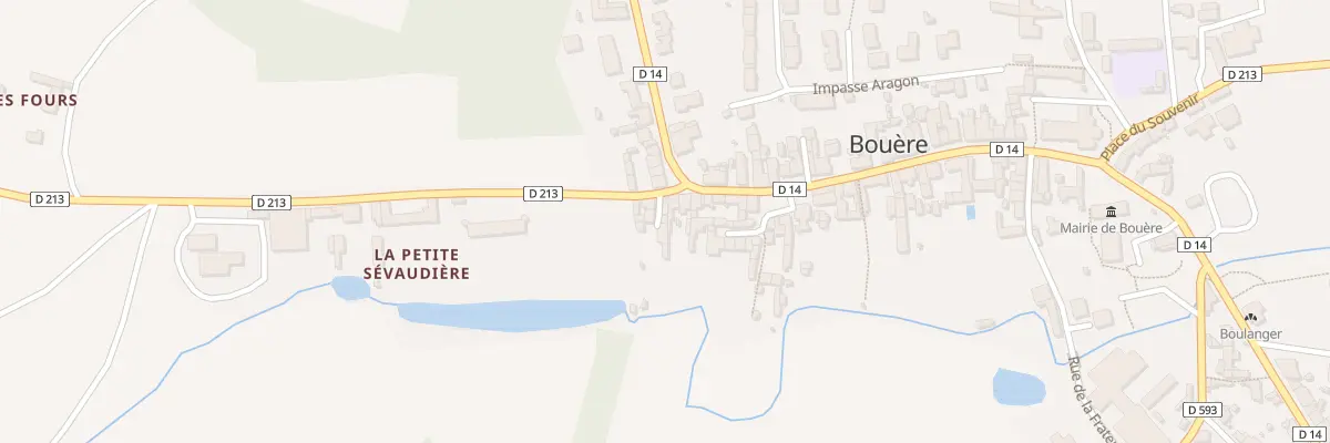 Plan du 3 Imp de la Régale à Bouère