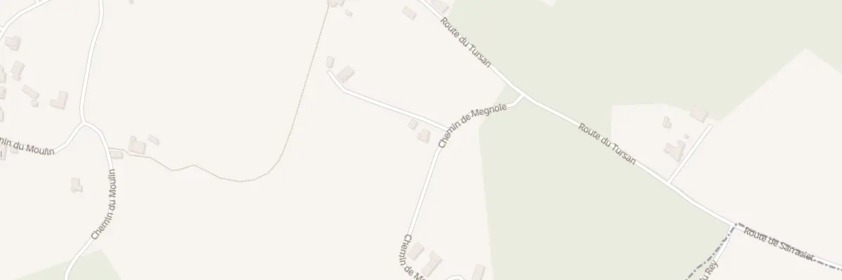 Plan du 114 Che de Megnolle à Sarraziet
