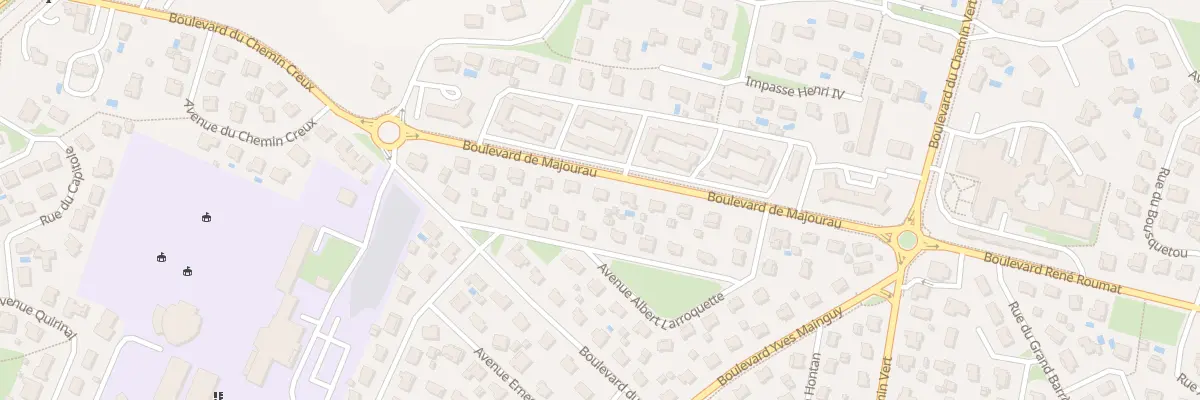 Plan du 14 Bd de Majourau à Mont-de-Marsan