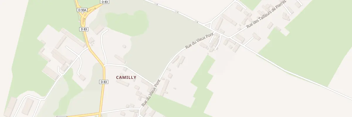 Plan du 10 Rue du Vieux Pont au Fresne-Camilly