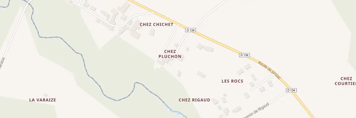 Plan du 11 Chem chez Pluchon à Saint-Georges-Antignac