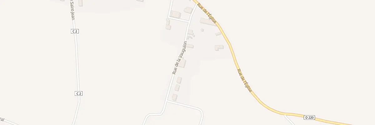 Plan du 9 Rue de la Vauguion à Antezant-la-Chapelle