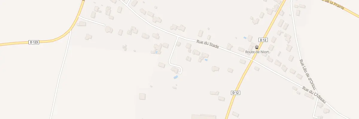 Plan du 11B Rue du Stade à Saint-Maxire