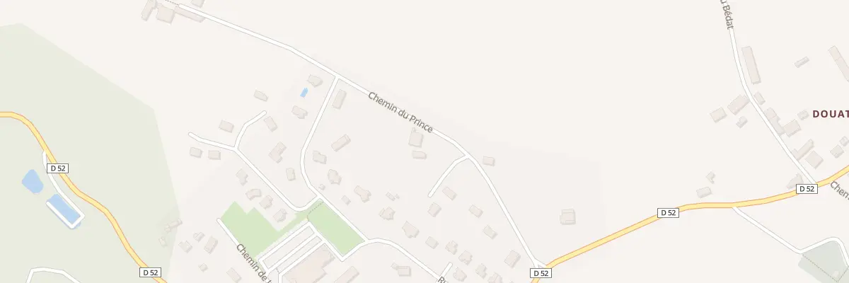 Plan du 207 Che du Prince à Montgaillard