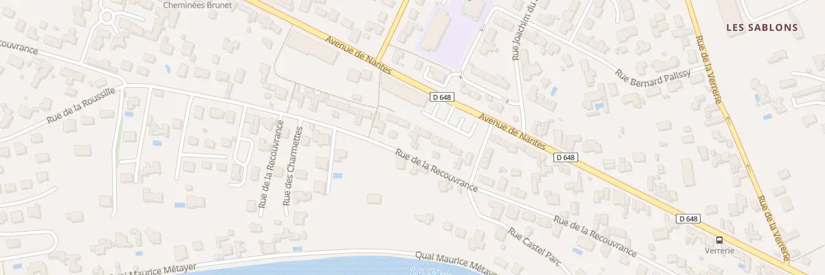 Plan du 88B Rue de la Recouvrance à Niort