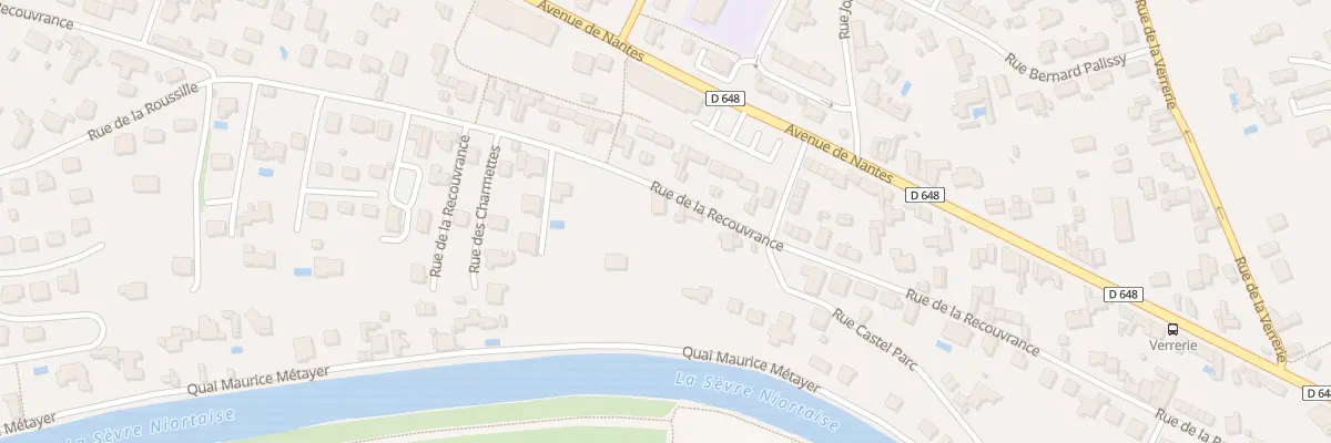 Plan du 77 Rue de la Recouvrance à Niort