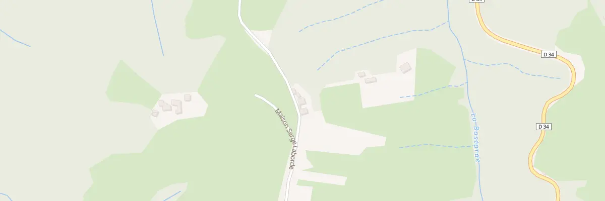 Plan du 900 Che Didot à Lasseube
