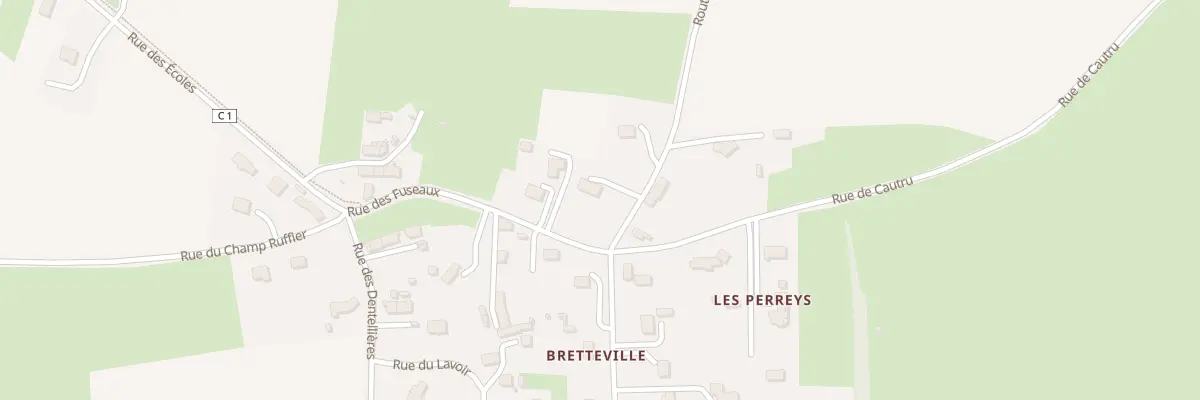 Plan du 1 Rte de Maizet à Sainte-Honorine-du-Fay