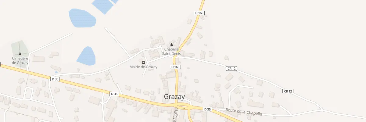 Plan du 3 Rte de Marcille à Grazay