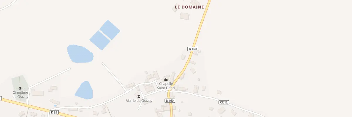 Plan du 4 Rte de Marcille à Grazay